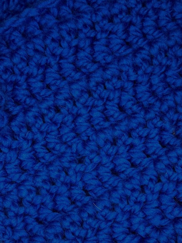 Háčkovaná šála - Barva háčkování Maxi: ALPAKA - vínová