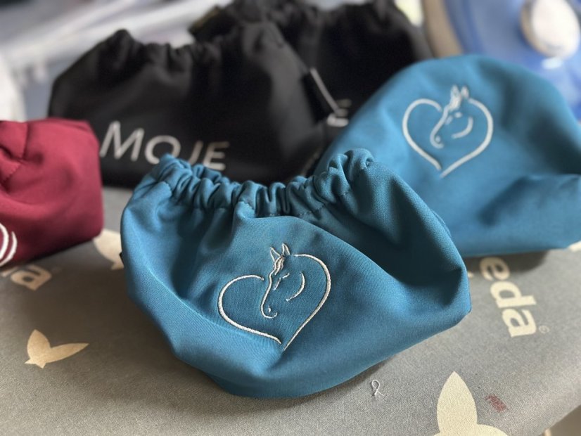 Obal na třmeny softshell - Barva softshell: žlutooranžová (č.731), Velikost třmeny: endurance