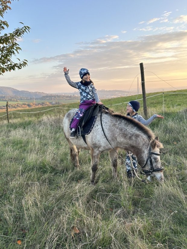 Kalhoty pro děti - softshell - Velikost: 134/140