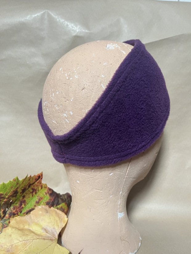 Čelenka fleesová - Velikost: 3, Barva flees: Jeans