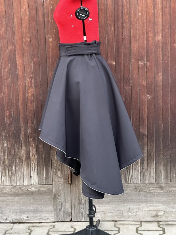 Jezdecká sukně VALKÝRA na objednávku - Velikost: L, Pas: Vysoký