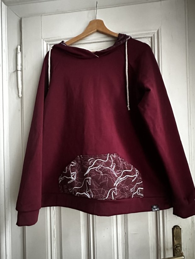 Mikina - kolekce MY DREAM PAINT - jednobarevná