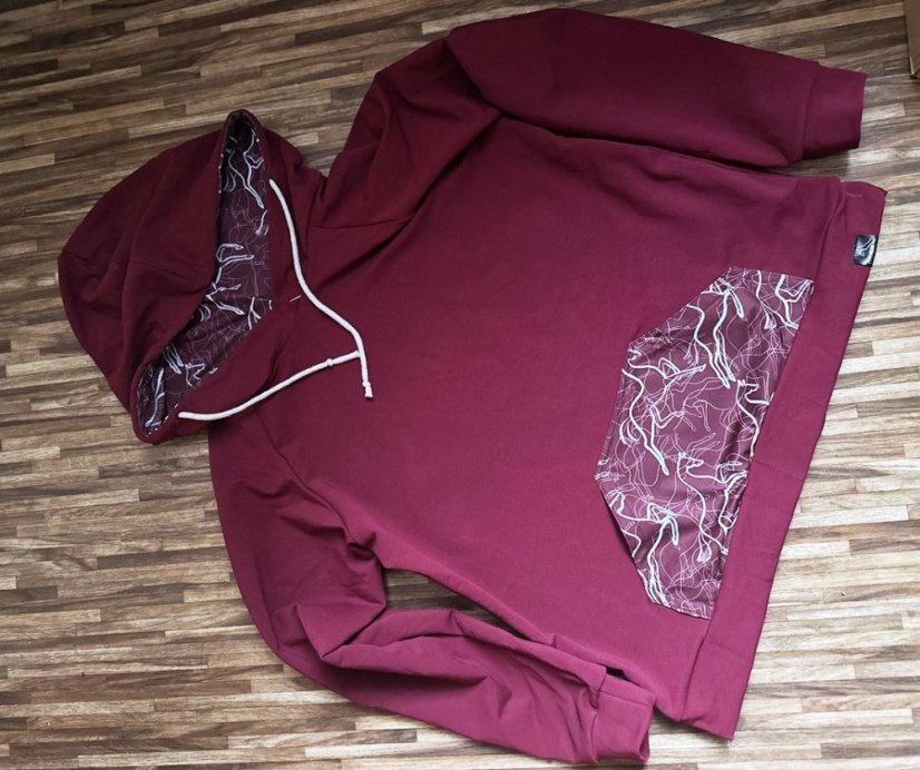 Mikina - kolekce MY DREAM PAINT - jednobarevná