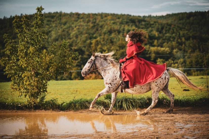 Jezdecká sukně Flees dlouhá