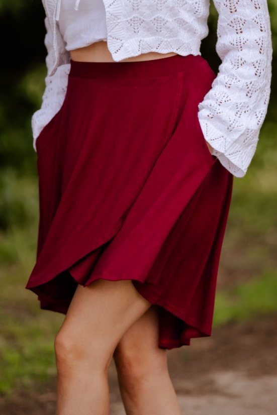 Sukně ELENA - Velikost: S, Barva viskoza: jiná (prosím uveďte do poznámky v košíku)