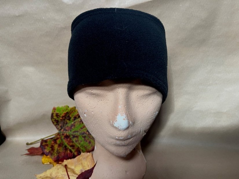 Čelenka fleesová - Velikost: 3, Barva flees: Jeans