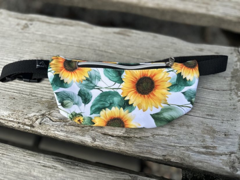 Ledvinka - kapsa na mobil - Barva softshell: tmavě modrá - večernice (č.126), Popruh ledvinka: PEVNÝ