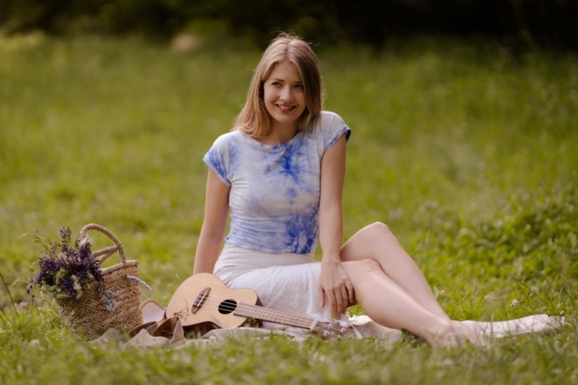 Tričko dámské - bambus BATIK - Velikost: S, Barva BATIKA: černo - červená