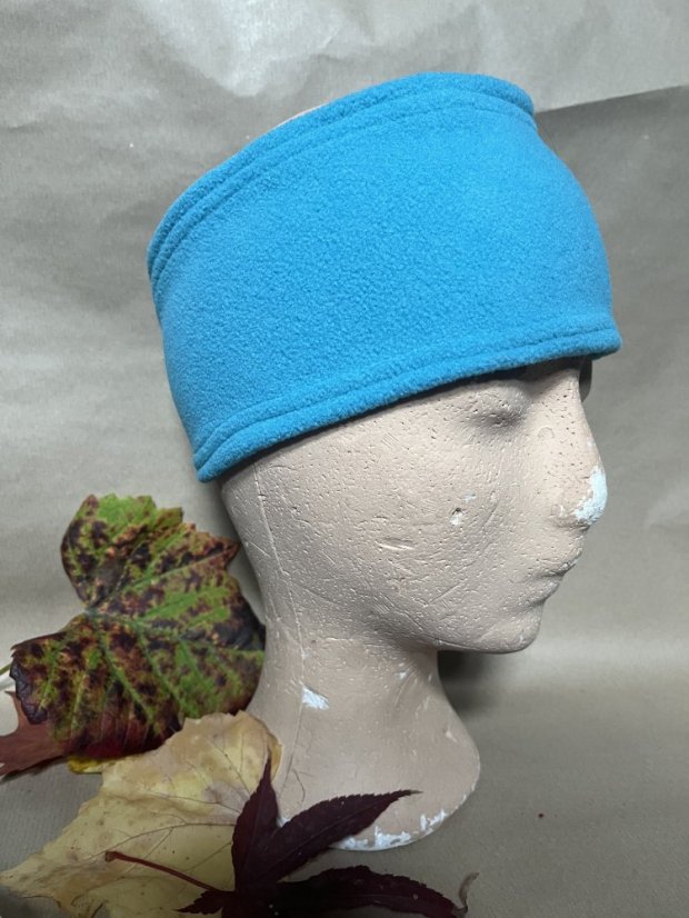 Čelenka fleesová - Velikost: 3, Barva flees: Jeans