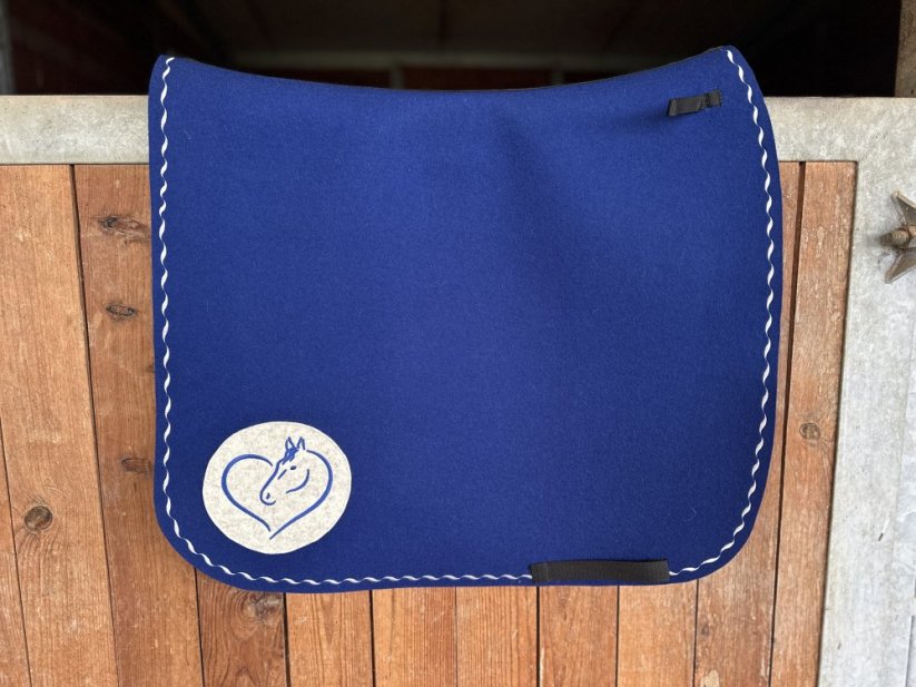 Podsedlová deka z vlněného filcu 3