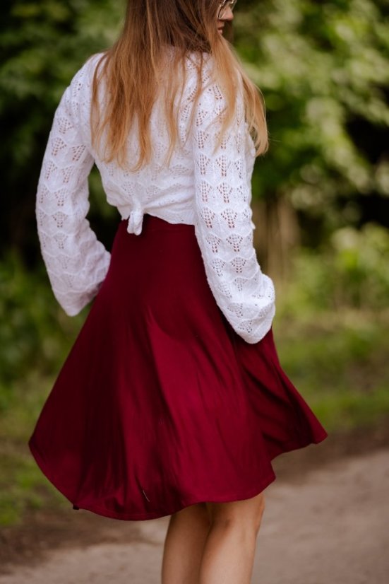 Sukně ELENA - Velikost: S, Barva viskoza: jiná (prosím uveďte do poznámky v košíku)