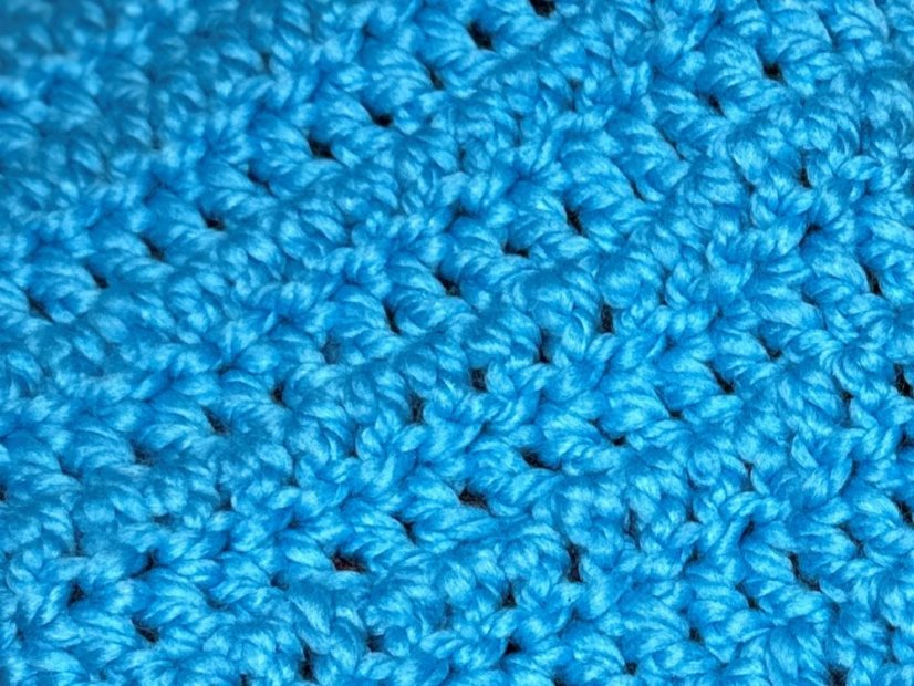 Háčkovaná šála - Barva háčkování Maxi: ALPAKA - vínová