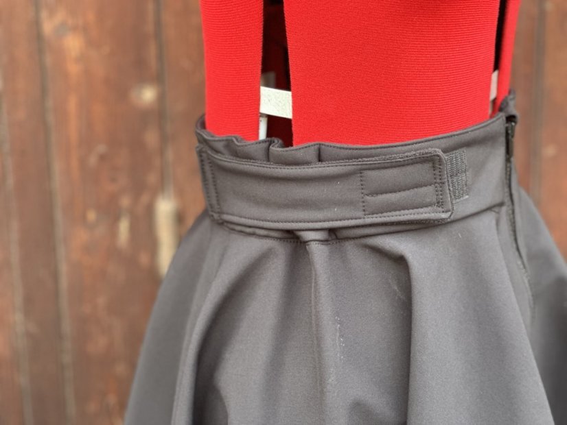 Jezdecká sukně VALKÝRA na objednávku - Velikost: L, Pas: Vysoký