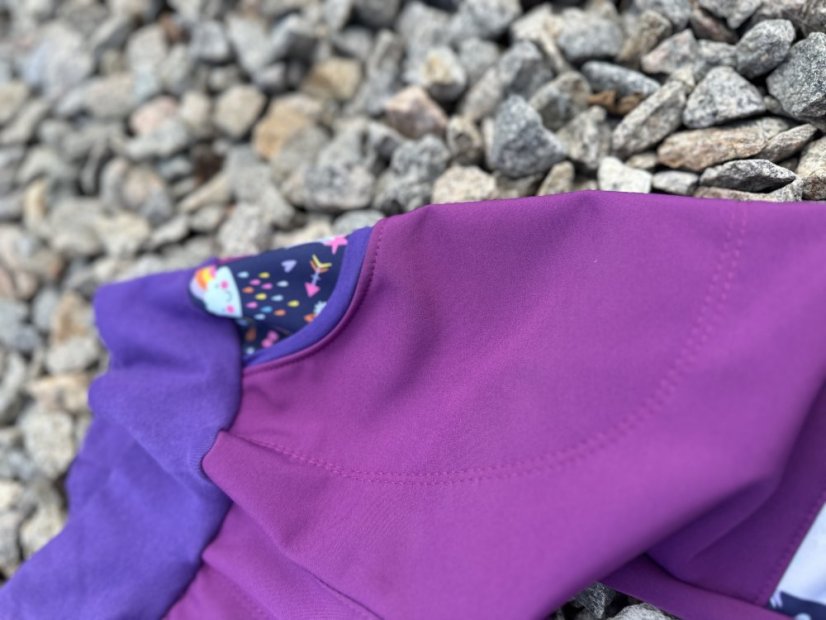 Kalhoty pro děti - softshell - Velikost: 134/140