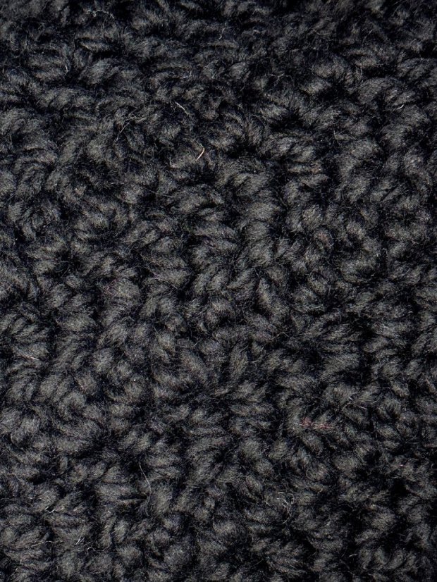 Háčkované ťapky - Barva háčkování Maxi: Královsky modrá