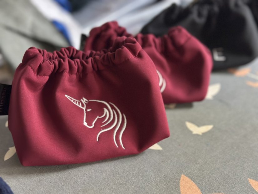 Obal na třmeny softshell - Barva softshell: žlutooranžová (č.731), Velikost třmeny: endurance