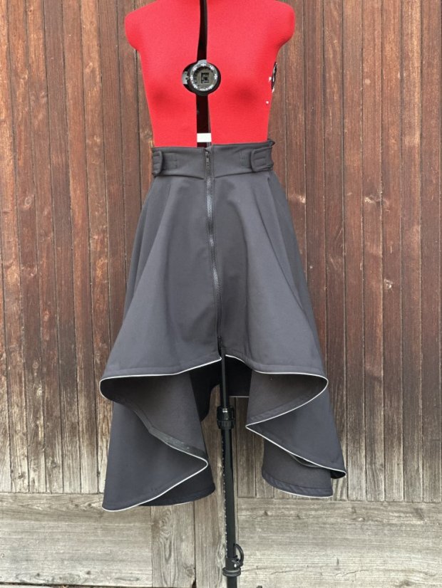 Jezdecká sukně VALKÝRA na objednávku - Velikost: L, Pas: Vysoký