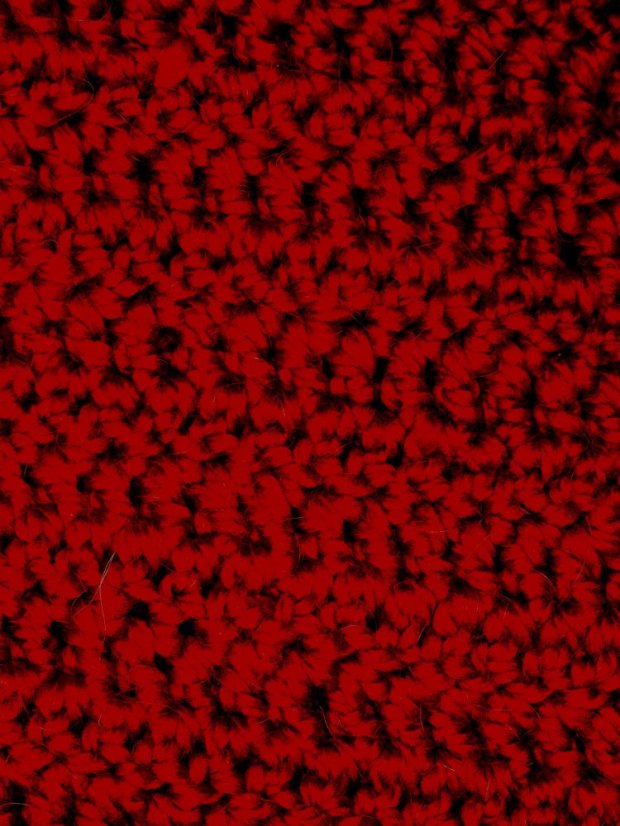 Háčkované ťapky - Barva háčkování Maxi: Královsky modrá